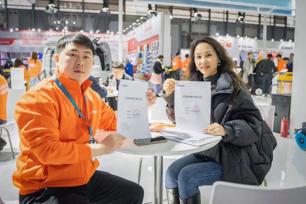 橙犀在國際清潔展完美收官 橙犀在國際清潔展完美收官